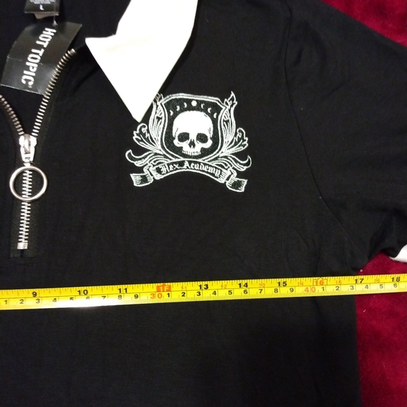 π COSMIC AURA Black Skull Dress Size L - Picture 9 of 12